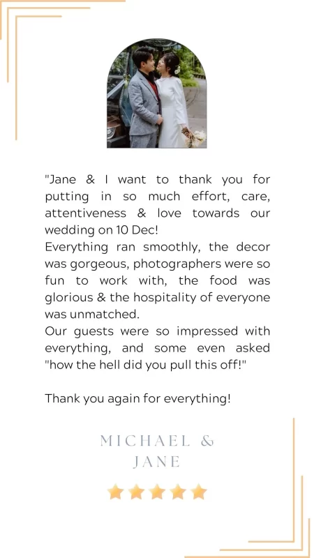 PennyC weddings customer review 6