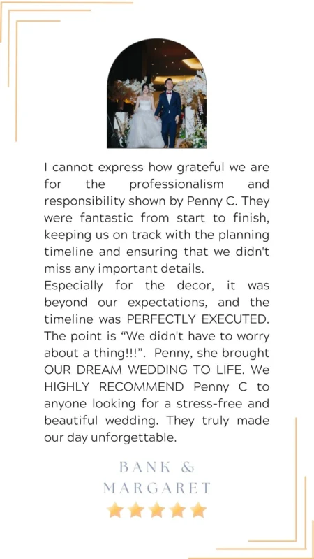Wedding Planner Ipoh Customers Review 15
