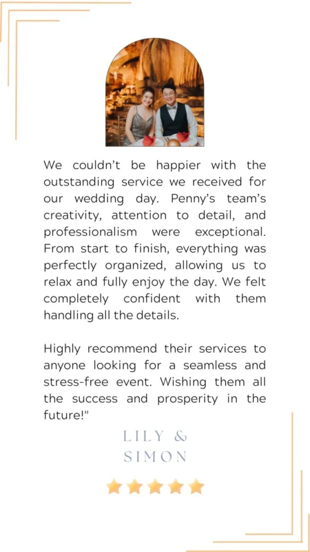 Ipoh Wedding Planner Customers Review 7